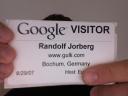Google Visitor Badge