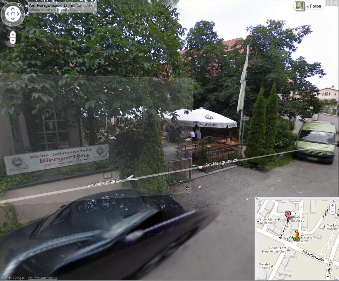 Featured Post Image - Von Google Street View beim Mittagessen fotografiert…